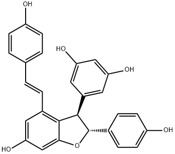 ε-葡萄素 结构式