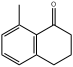 3,4-二氢化-8-甲基-1(2H)-萘酮 结构式