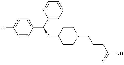 贝托斯汀 结构式