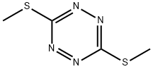 3,6-双(甲硫基)-1,2,4,5-四嗪 结构式