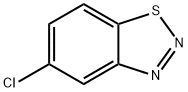 5-氯苯并[d][1,2,3]噻二唑 结构式