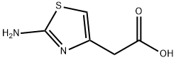 2-氨基-4-噻唑乙酸 结构式