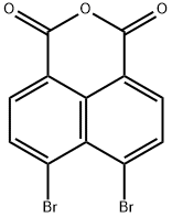 6,7-二溴苯并[de]异苯并吡喃-1,3-二酮 结构式