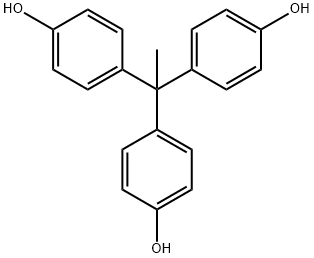 1,1,1-三对羟基苯基乙烷 结构式