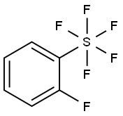 2-氟苯基五氟化硫 结构式
