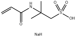 2-丙烯酰胺基-2-甲基丙磺酸钠盐 结构式
