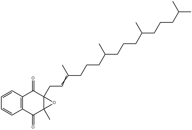 维生素K1 2,3-环氧化物 结构式