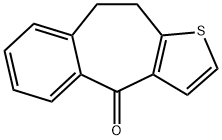 9,10-二氢-4H-苯并[4,5]环庚三烯[1,2-b]噻吩-4-酮 结构式