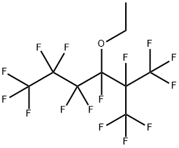 2-(三氟甲基)-3-乙氧基十二氟己烷 结构式