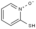 2-巯基吡啶-N-氧化物 结构式
