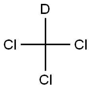 氘代氯仿-d 结构式