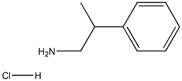 2-苯基丙-1-胺盐酸盐 结构式