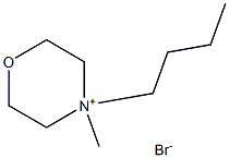 溴化-N-甲基丁基吗啉 结构式