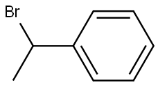 1-苯乙基溴 结构式