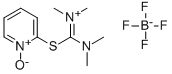 S-(1-氧代-2-吡啶基)-N,N,N′,N′-四甲基硫脲四氟硼酸盐 结构式