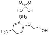 2,4-二氨基苯氧乙醇硫酸盐 结构式