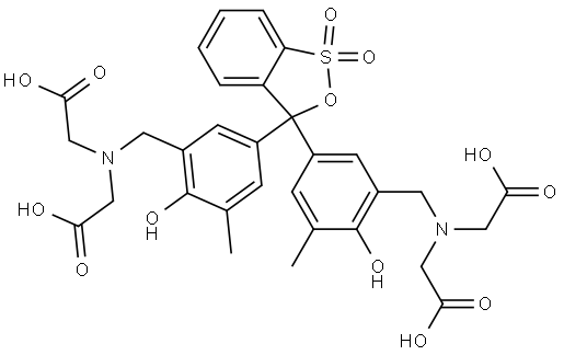 二甲酚橙 结构式