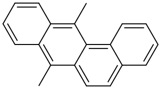7,12-二甲基苯并[a]蒽 结构式