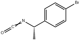 (S)-(-)-1-(4-溴苯基)乙基异氰酸酯 结构式