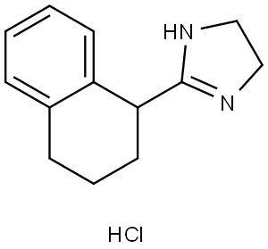 盐酸四氢唑啉 结构式