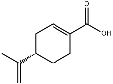 (S)-(-)-紫苏酸 结构式