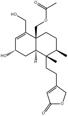 苦蒿素 结构式