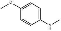 N-甲基-4-氨基苯甲醚 结构式