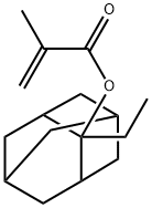 2-乙基-2-甲基丙烯酰氧基金刚烷 结构式