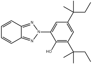 紫外线吸收剂UV-328 结构式