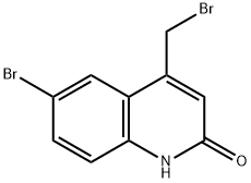 6-溴-4-(溴甲基)喹啉-2(1H)-酮 结构式