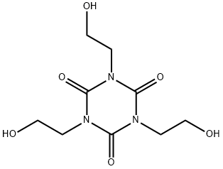 1,3,5-三(2-羟乙基)异氰尿酸酯 结构式