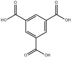 1,3,5-苯三甲酸 结构式