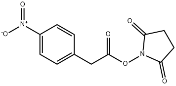 N-(4-硝基苯基乙酰氧基)琥珀酰亚铵 结构式