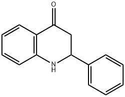 2,3-二氢-2-苯基-4(1H)-喹啉酮 结构式