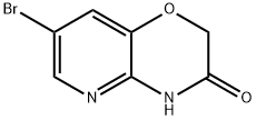 7-溴-2H-吡啶并[3,2-b][1,4]噁嗪-3(4H)-酮 结构式