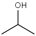 67-63-0 异丙醇标准溶液 结构式
