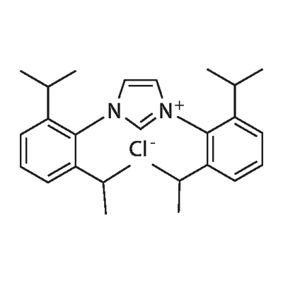1,3-双(2,6-二异丙基苯基)氯化咪唑鎓 结构式