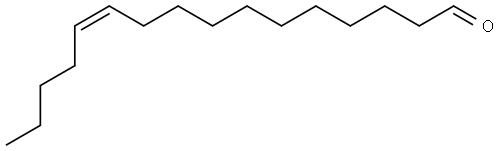 顺-11-十六烷烯醛 结构式