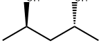 (2R,4R)-2,4-戊二醇 结构式