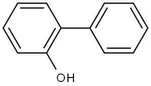 2-苯基苯酚 结构式