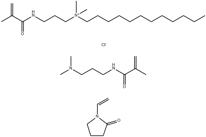 聚季铵盐-55 结构式
