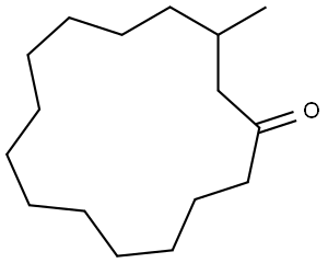 麝香酮 结构式