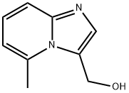 (5-甲基咪唑并[1,2-a]吡啶-3-基)甲醇 结构式