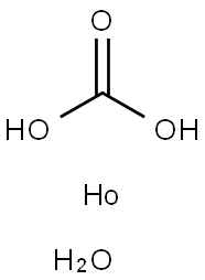 碳酸钬(III)水合物 结构式