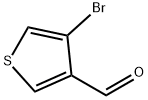 3-溴噻吩-4-甲醛 结构式