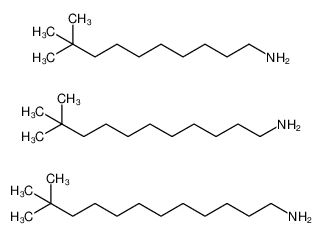 C12-14-叔烷基胺 结构式