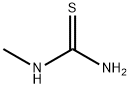 N-甲基硫脲 结构式