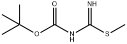 1-N-Boc-2-甲基异硫脲 结构式