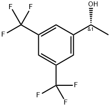 (R)-1-[3,5-双(三氟甲基)苯基]乙醇 结构式