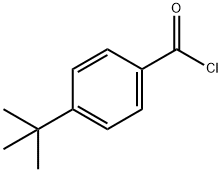4-叔丁基苯甲酰氯 结构式